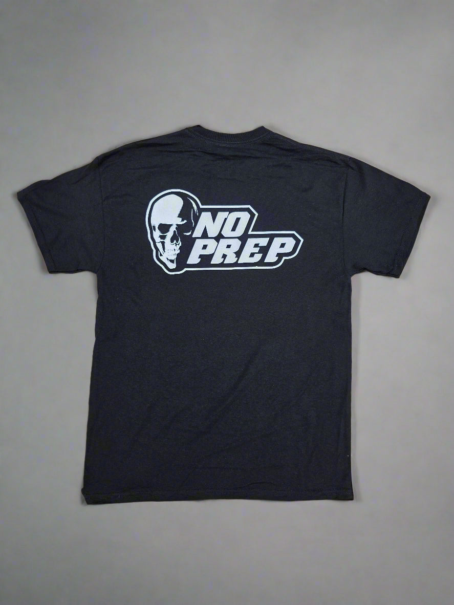 No Prep Racing Decals Official No Prep Racing Black T - Shirt OG DESIGN SKULL