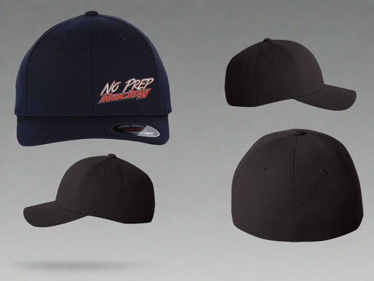 No Prep Racing Embroidered Flexfit Hat