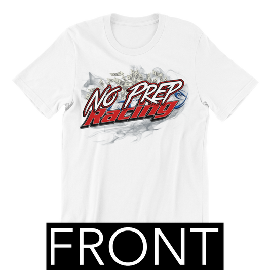 Official No Prep Racing White T-Shirt