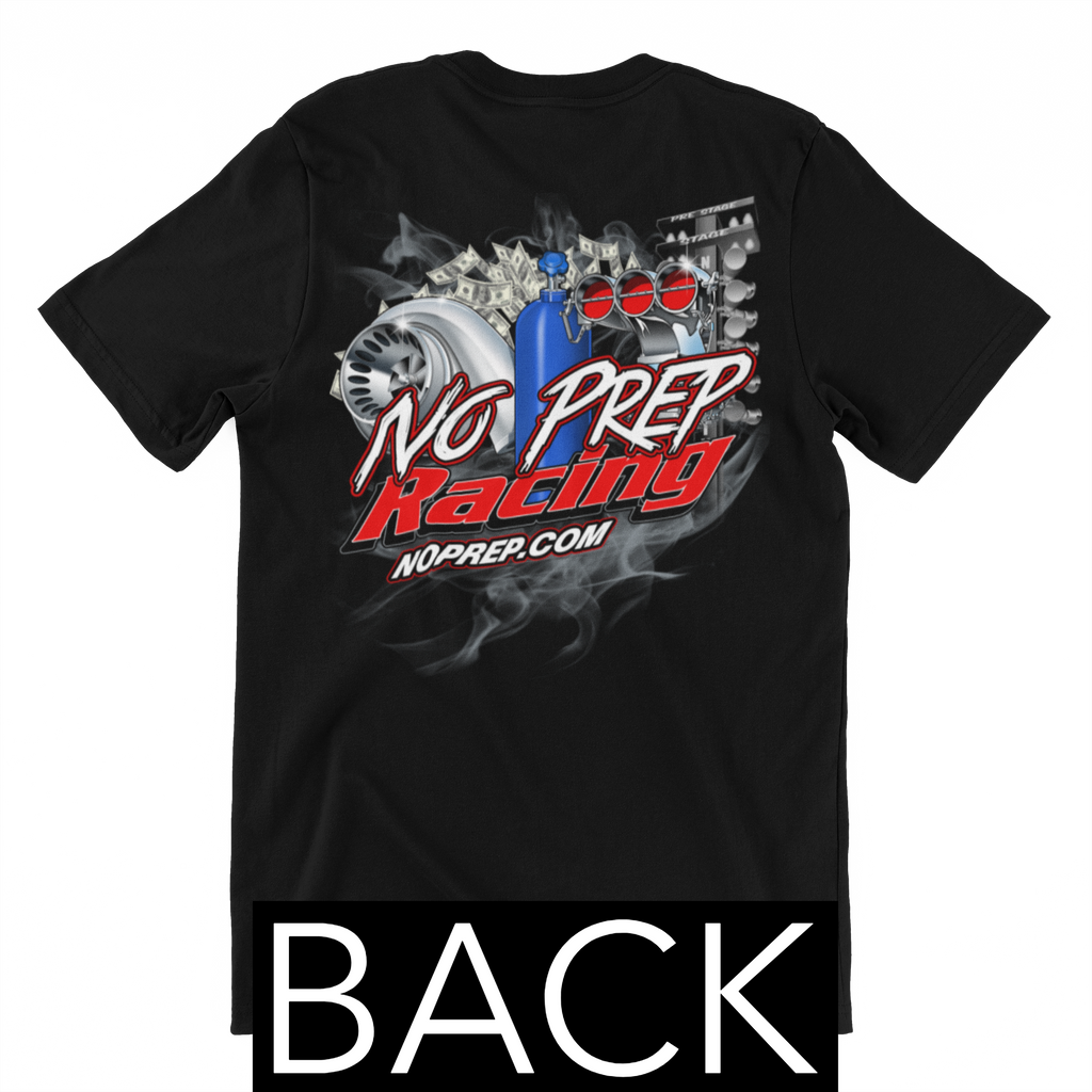 No Prep Racing Decals Official No Prep Racing Black T - Shirt